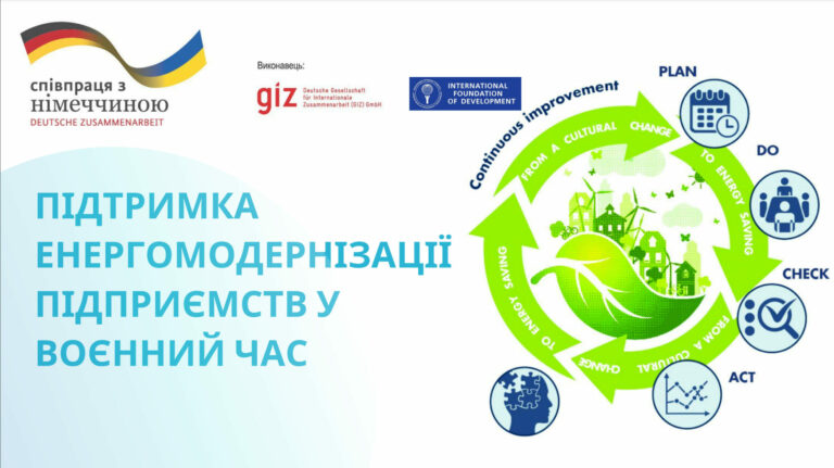 Підприємство “Укрграфіт” взяло участь у проєкті «Підтримка енергомодернізації підприємств у воєнний час»